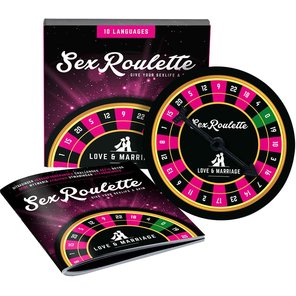  Настольная игра-рулетка Sex Roulette Love Marriage 