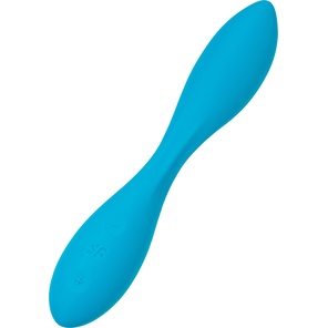  Синий гибкий вибратор Satisfyer G-Spot Flex 1 19,5 см 