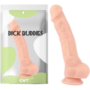  Телесный фаллоимитатор Sex Pleaser Dildo 24,4 см 