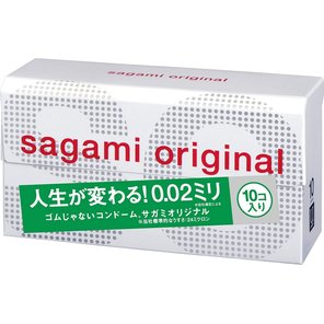  Ультратонкие презервативы Sagami Original 0.02 10 шт 
