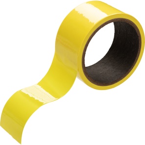  Желтый скотч для связывания Bondage Tape 18 м 