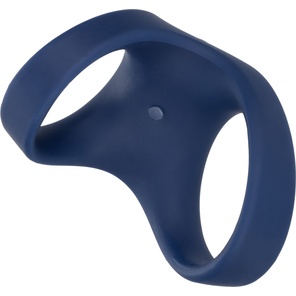  Синее эрекционное виброкольцо Rechargeable Max Dual Ring 