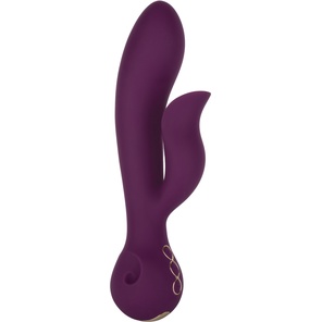  Фиолетовый вибратор-кролик Fantasy 22,25 см 