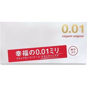  Ультратонкие презервативы Sagami Original 0.01 20 шт 