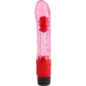  Розовый вибратор-реалистик 9 Inch Realistic Vibe 22,3 см 