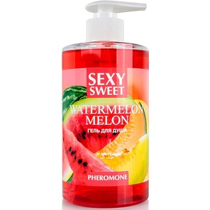  Гель для душа Sexy Sweet Watermelon Melon с ароматом арбуза, дыни и феромонами 430 мл 