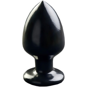  Черная большая анальная пробка MAGNUM 10 14,5 см 