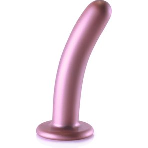  Розовый фаллоимитатор Smooth G-Spot 15 см 