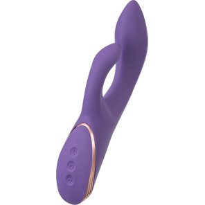  Фиолетовый вибратор-кролик Fingie с функцией Come-Hither 21,6 см 