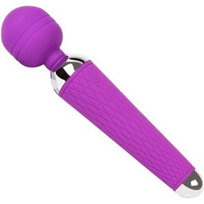  Фиолетовый wand-вибратор 20 см 