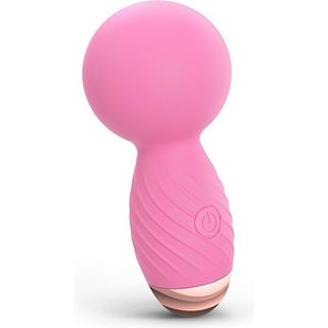  Розовый мини-wand вибратор Itsy Bitsy Mini Wand Vibrator 