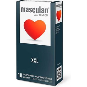 Презервативы увеличенного размера Masculan XXL 10 шт 