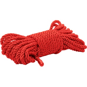  Красная мягкая веревка для бондажа BDSM Rope 32.75 10 м 