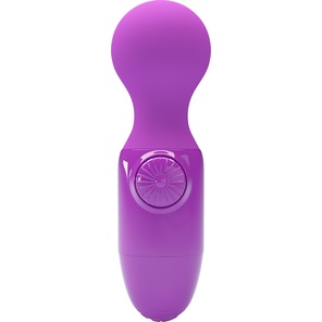  Фиолетовый мини-вибратор с шаровидной головкой Mini Stick 