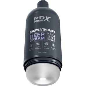 Мастурбатор в бутылке Shower Therapy Deep Cream 