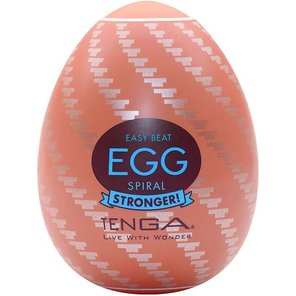  Мастурбатор-яйцо Tenga Egg Spiral 