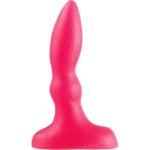  Розовый анальный стимулятор Beginners p-spot massager 11 см 