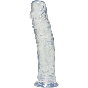  Прозрачный фаллоимитатор Medium Dong 19,5 см 