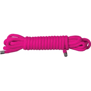  Розовая веревка для бандажа Japanese rope 10 м 