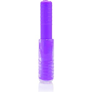  Фиолетовый ультратонкий вибратор в виде стика 