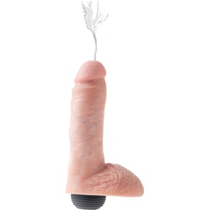  Реалистичный фаллоимитатор с эффектом семяизвержения Squirting Cock with Balls 20,3 см 