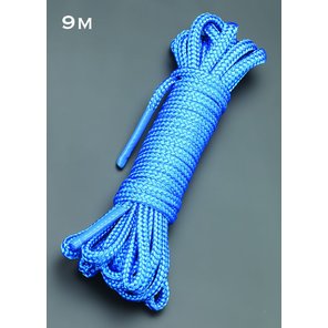 Голубая веревка для связывания 9 м 