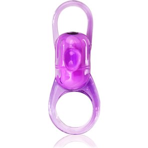  Фиолетовое кольцо на пенис RodeO Bucker 