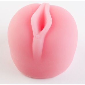  Розовая насадка на помпу в виде вагины 