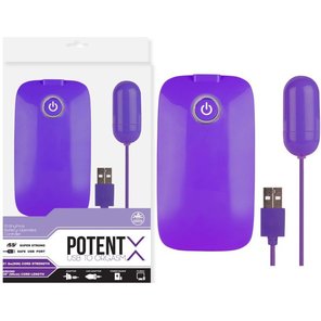  Фиолетовое виброяйцо с 10 режимами вибрации 