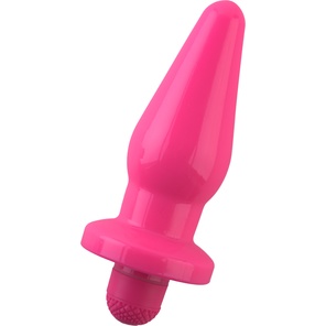  Водонепроницаемая вибровтулка розового цвета POPO Pleasure 13,6 см 