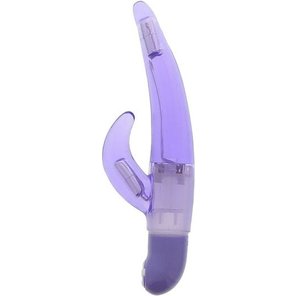  Фиолетовый вибратор для G-стимуляции GOOD VIBES G-VIBE 16 см 