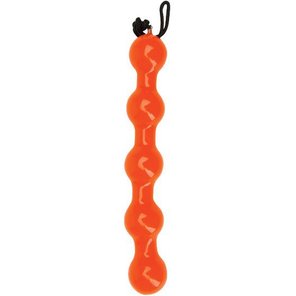  Оранжевая анальная цепочка Booty Tangerine 24,5 см 