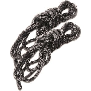  Набор Silky Rope Kit: 2 чёрные верёвки для шибари 