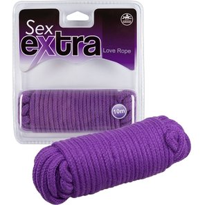  Фиолетовая верёвка для связывания 10 м 