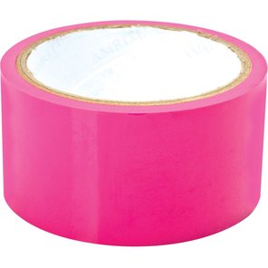  Розовая липкая лента для фиксации Sex Please! Dominate Me Self-Adhesive Bondage Tape 