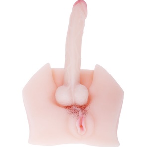  Мастурбатор-гермафродит с вагиной и фаллосом 
