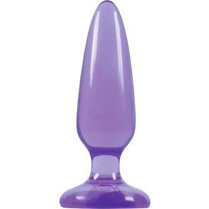  Малая фиолетовая анальная пробка Jelly Rancher Pleasure Plug Small 10,2 см 
