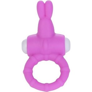  Розовое виброкольцо для пениса Power Rabbit Clit Cockring 