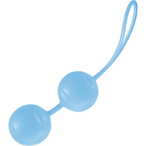  Голубые матовые вагинальные шарики Joyballs 