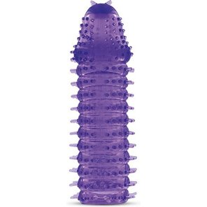  Фиолетовая насадка на пенис GUAINA FALLICA PURPLE 