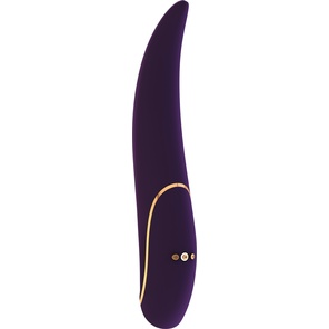  Фиолетовый вибратор Aviva с тонким кончиком 19,8 см 