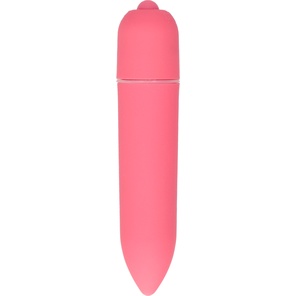  Розовая удлинённая вибропуля Power Bullet Pink 8,3 см 
