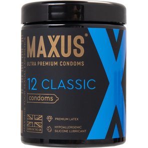  Классические презервативы MAXUS Classic 12 шт 