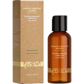  Натуральная массажная смазка Natural Lubricant Orange Blossom 100 мл 