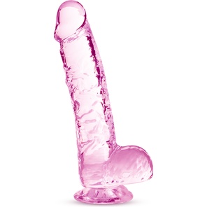  Розовый фаллоимитатор 6 Inch Crystalline Dildo 15,2 см 