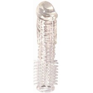  Прозрачная насадка на пенис Penis Silicone Sleeve 14 см 