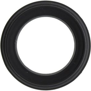  Чёрное силиконовое эрекционное кольцо PLAY CANDI MALLOW POP BLACK 