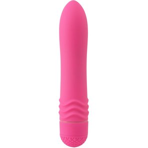  Розовый водонепроницаемый вибратор Neon Luv Touch Vibe 19 см 