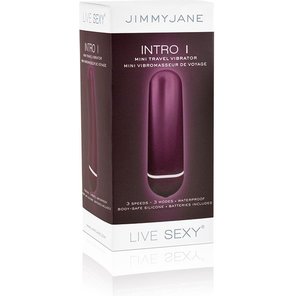  Фиолетовый вибромассажер Intro 1 Purple 9,5 см 