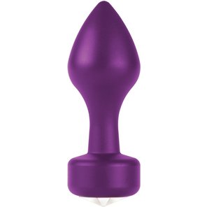  Фиолетовый анальный плаг Elegant Purple 8,3 см 